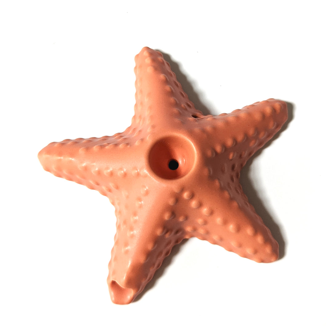 Starfish ceramic pipe