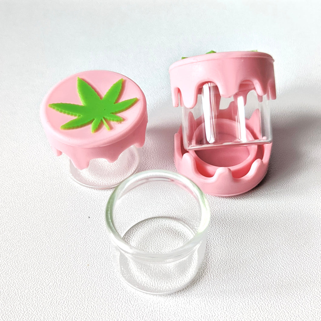 Glass Wax Pot