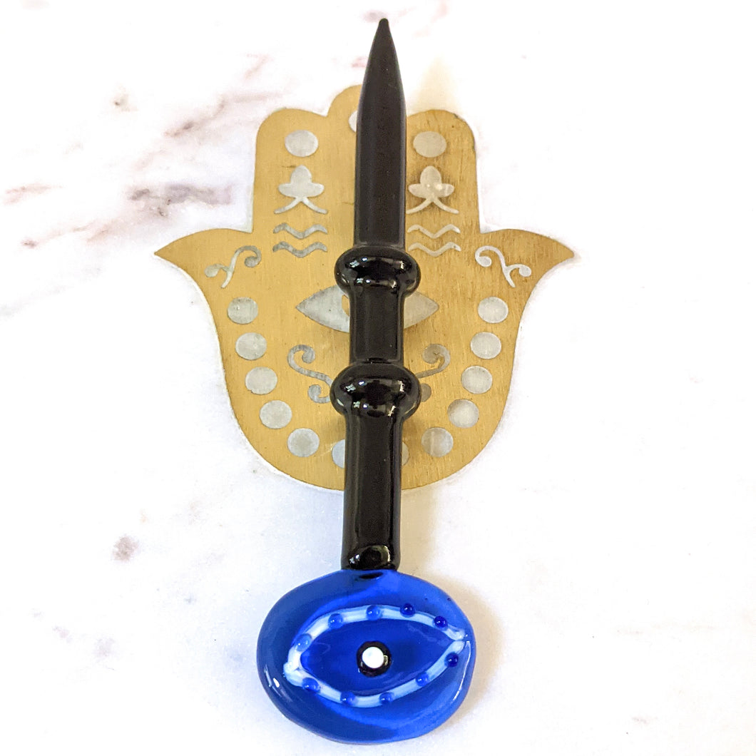 Evil Eye Glass Dab Tool